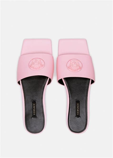 pink versace pacifier|versace pink sandals.